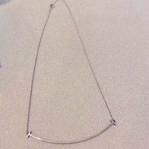 Tiffany and Co large smile necklace